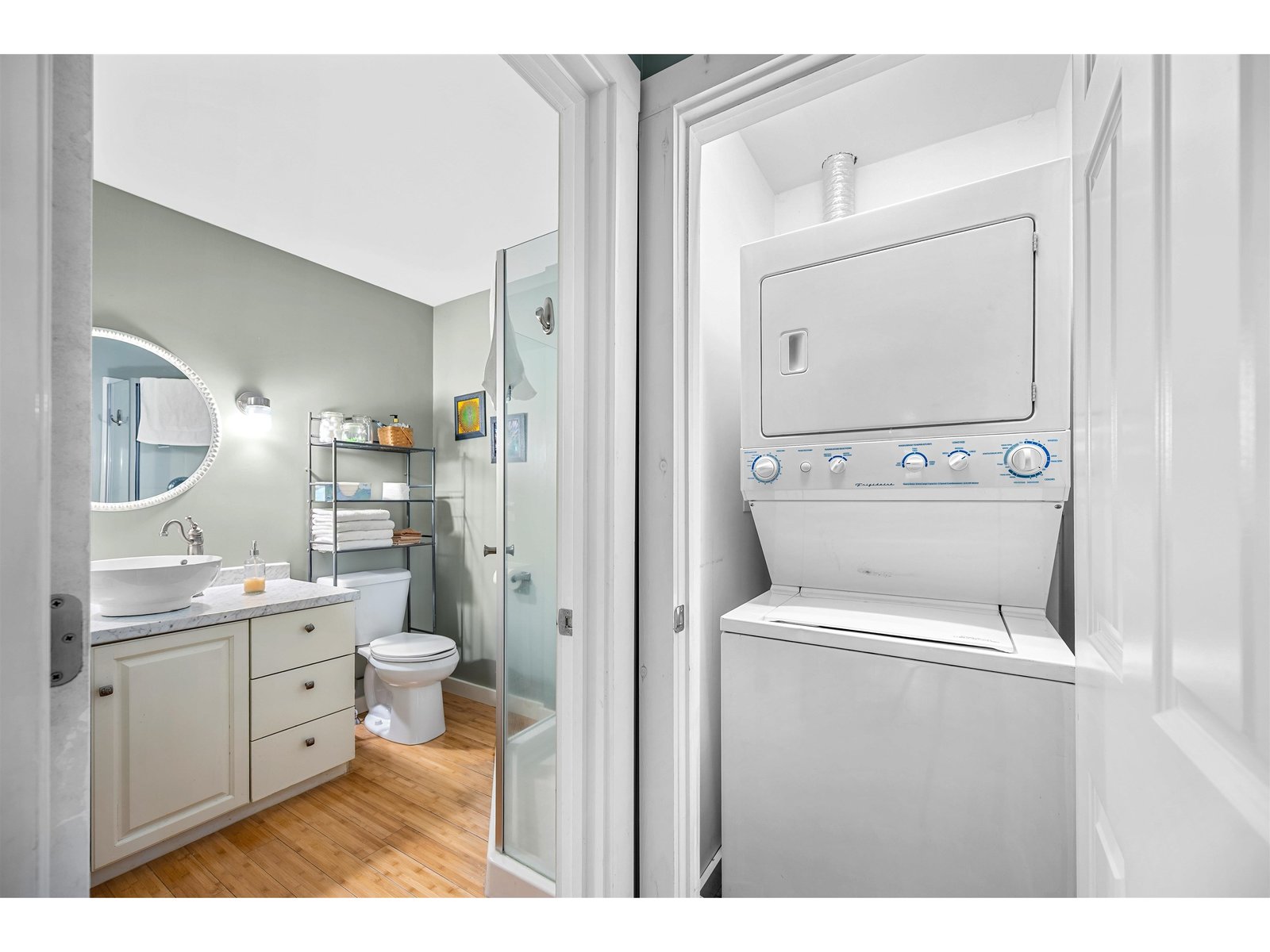 Apartment Bathroom and Laundry