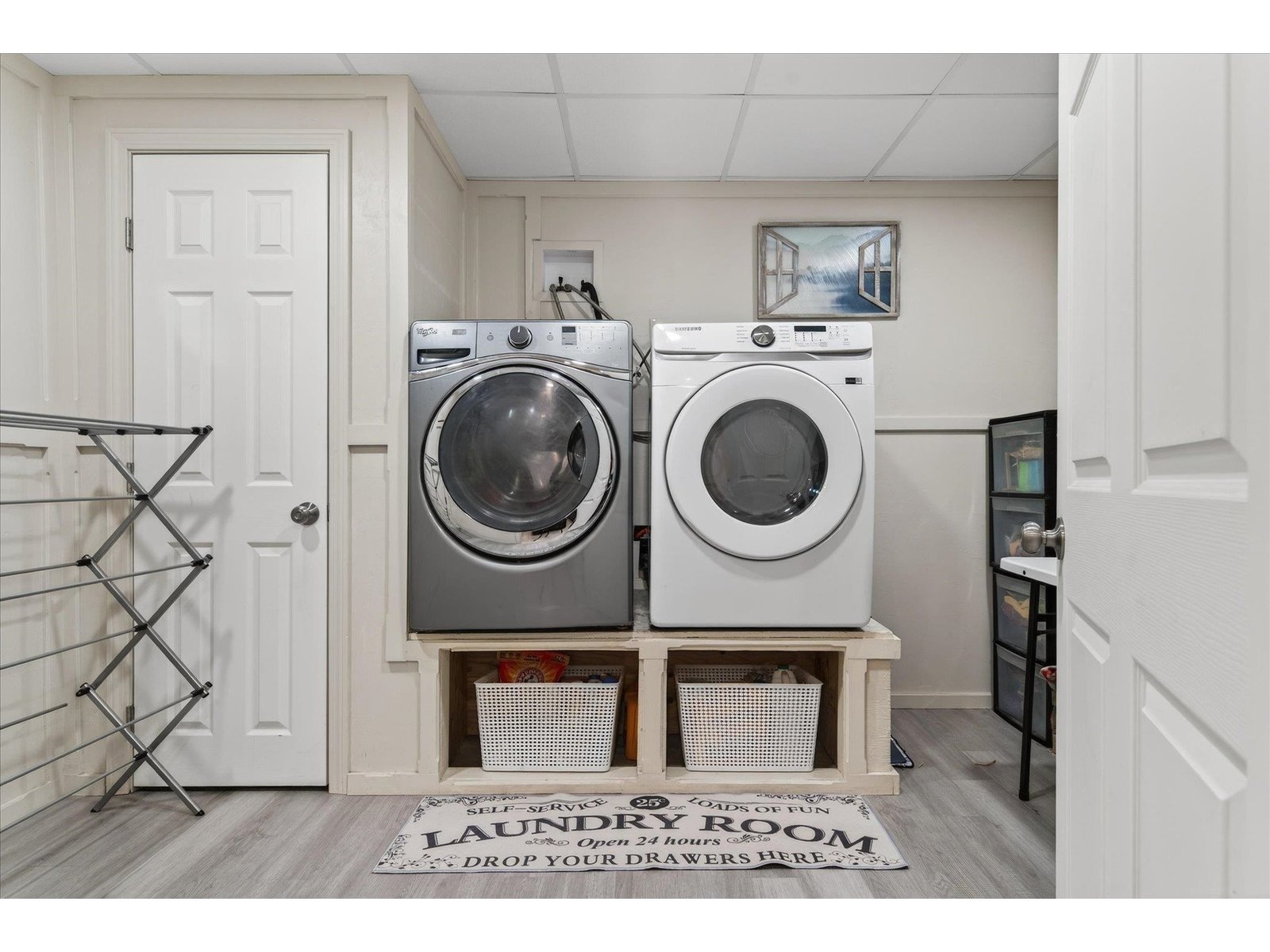 Basement Laundry Room