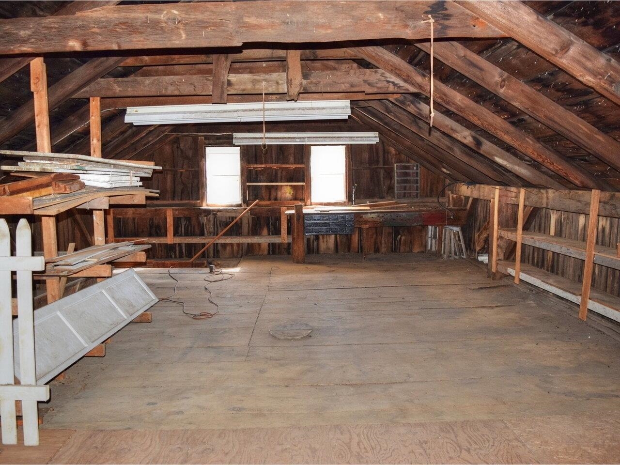 Barn attic