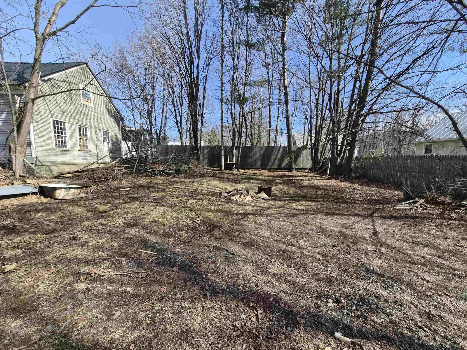 Fenced Yard