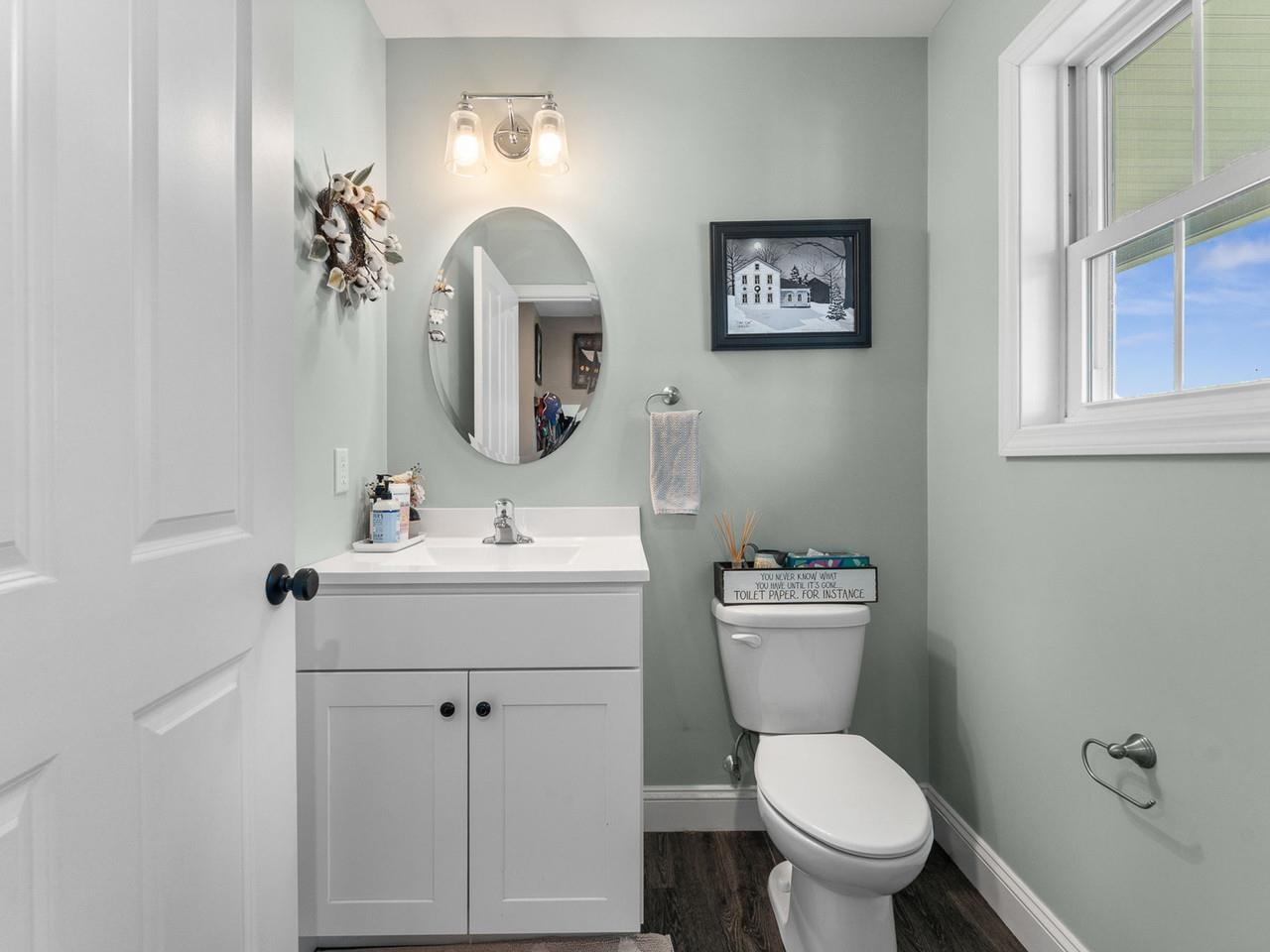 1st floor powder room
