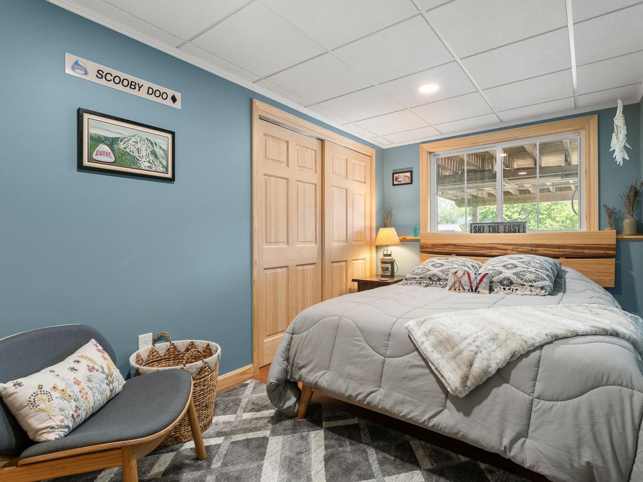 Bonus room in basement