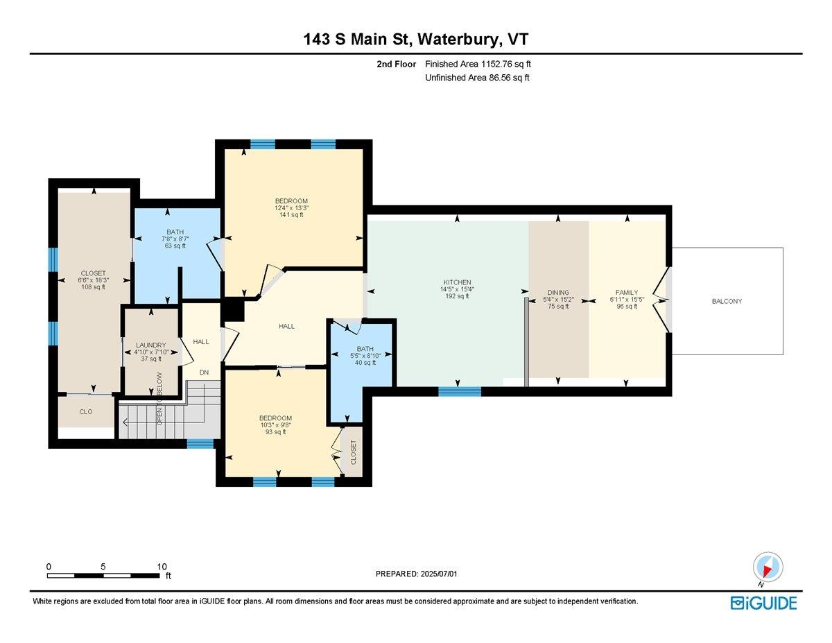Floor Plan - Second Floor