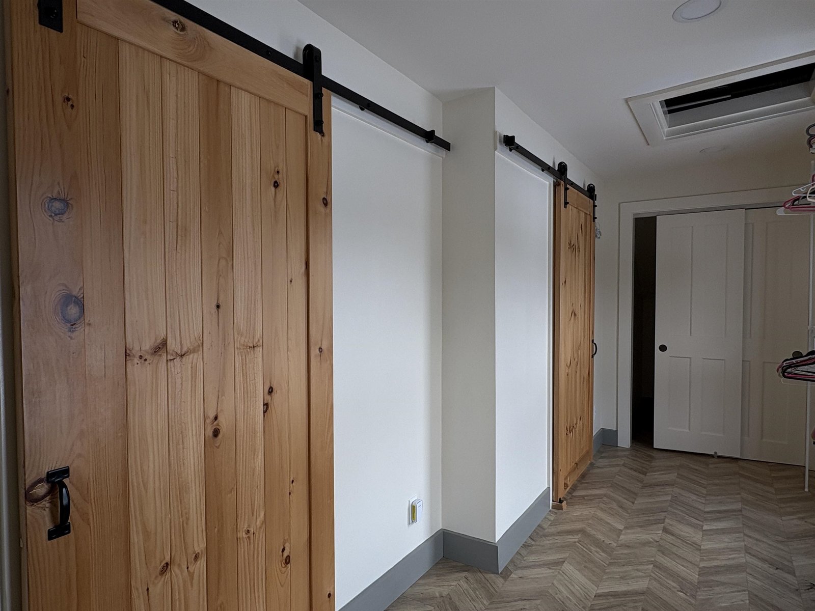 Sliding Doors in Primary Closet
