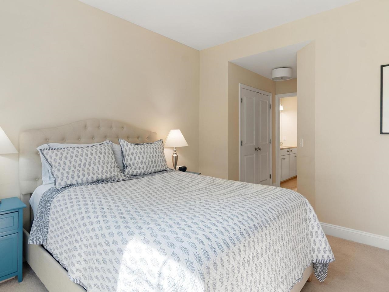 First floor primary suite