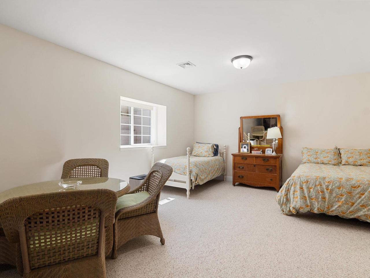 Large finished basement