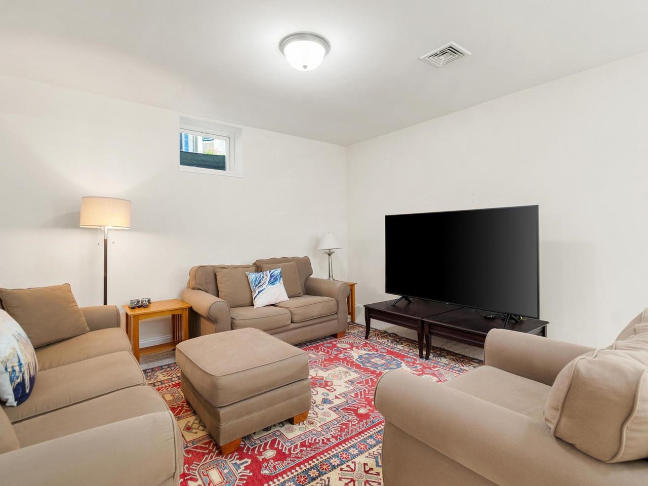Basement living space