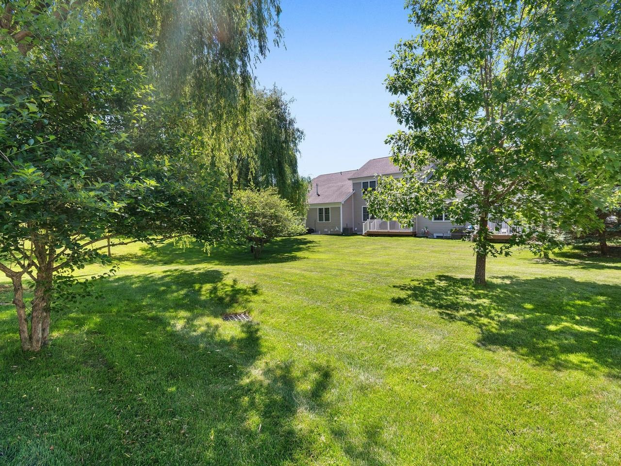 Expansive lawn
