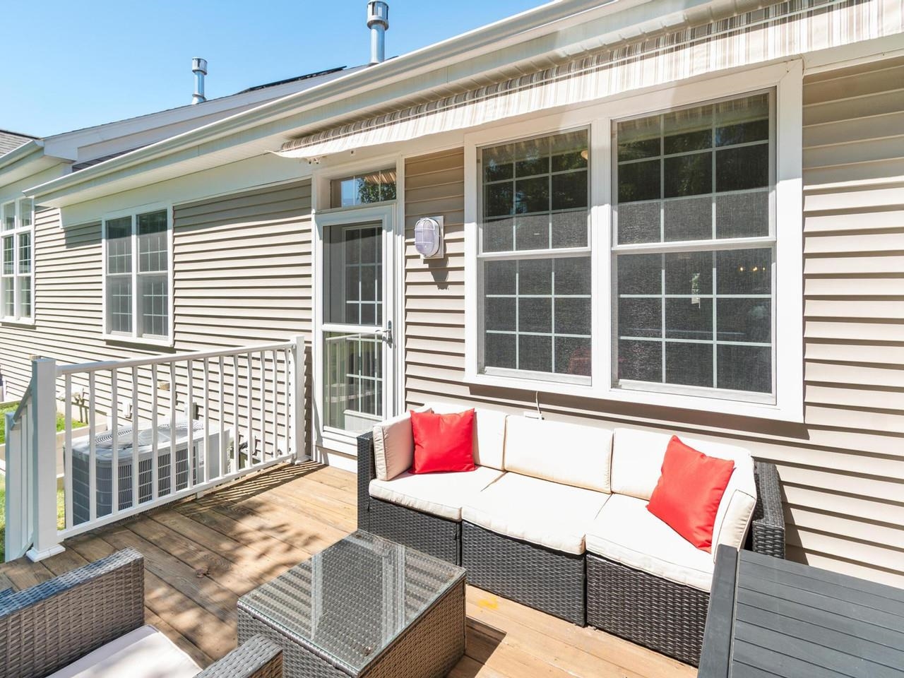 Sunny deck