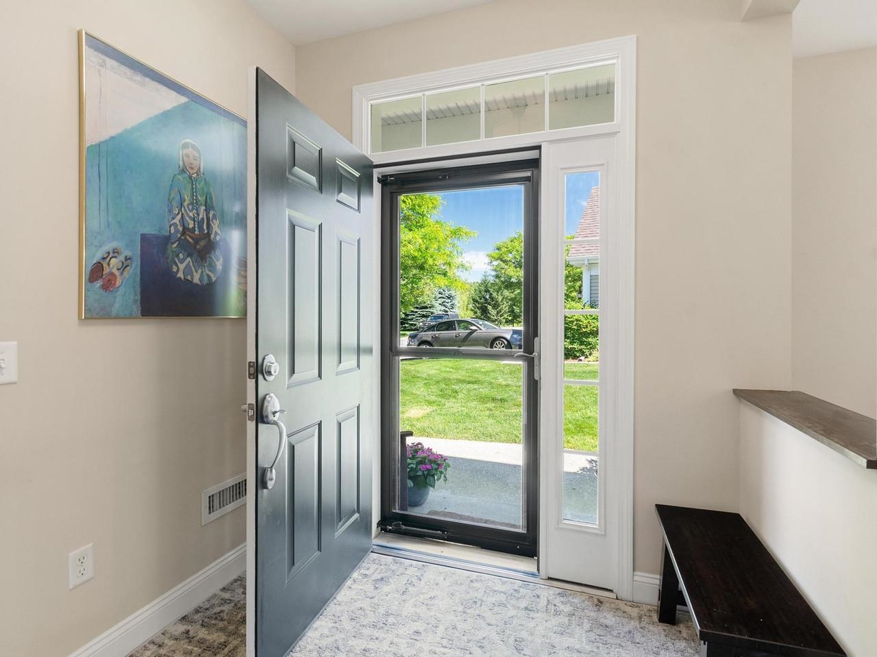 Bright foyer