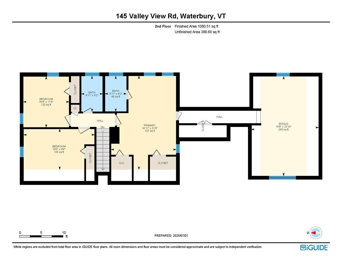 Floor Plan - Second Floor