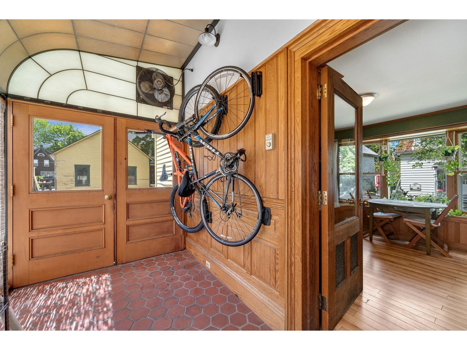 Enter the the warm and bright solarium