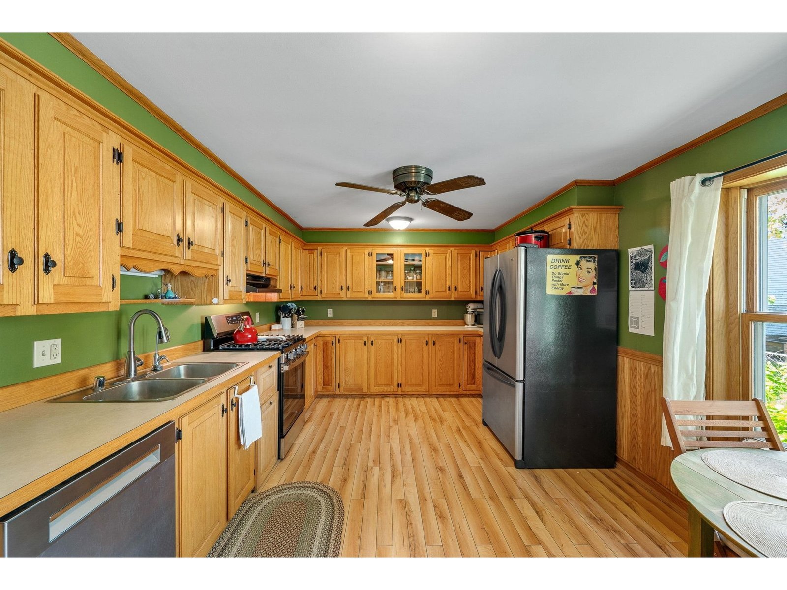 Beautiful hardwood flooring