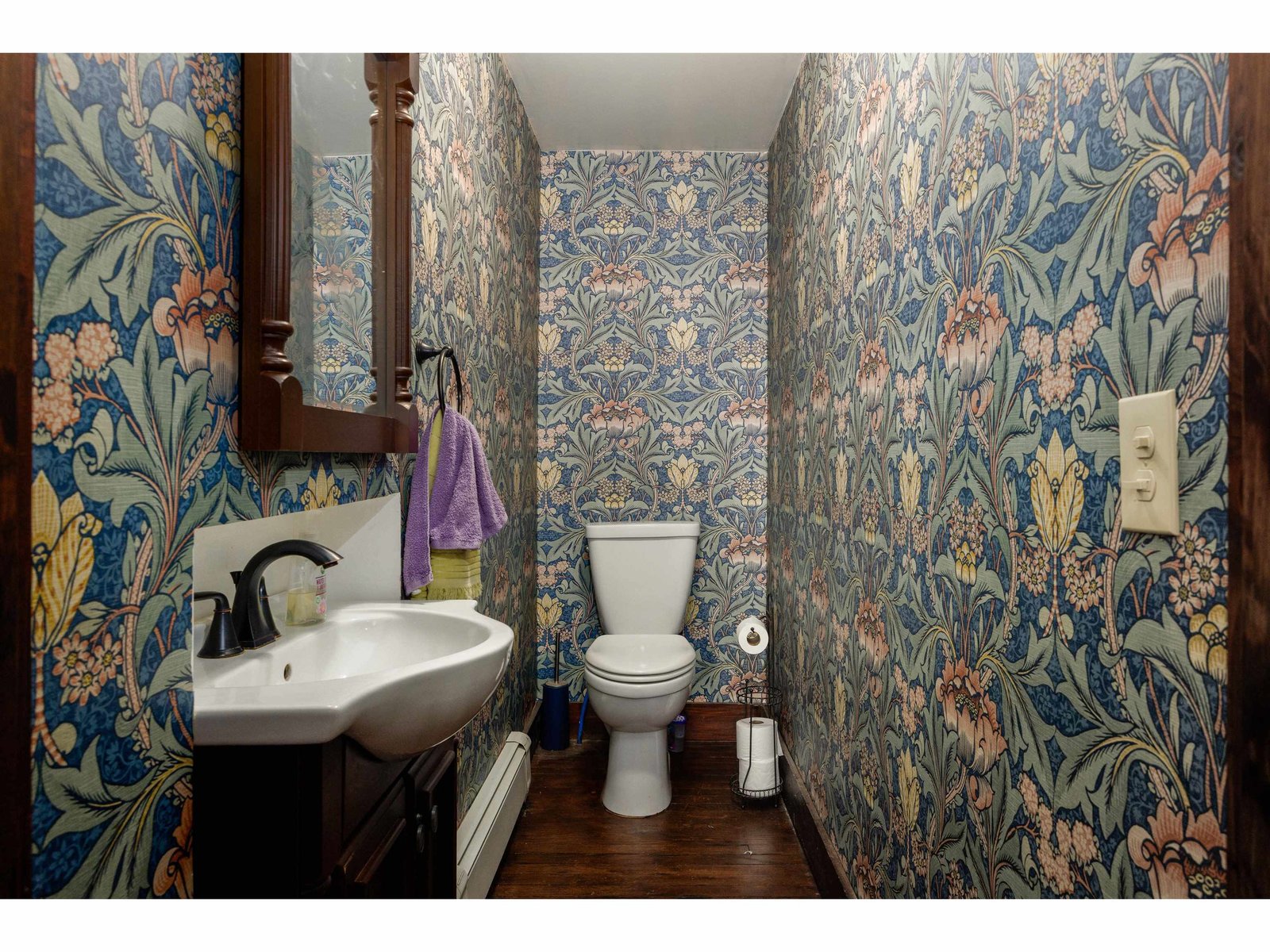 1st floor half bath