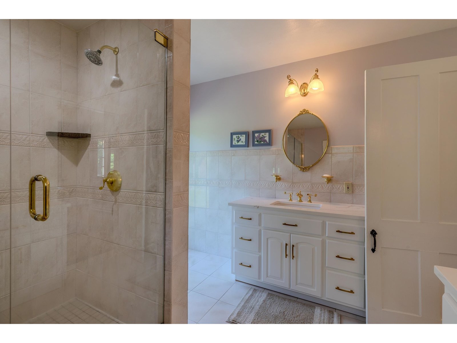 Primary 3/4 bathroom