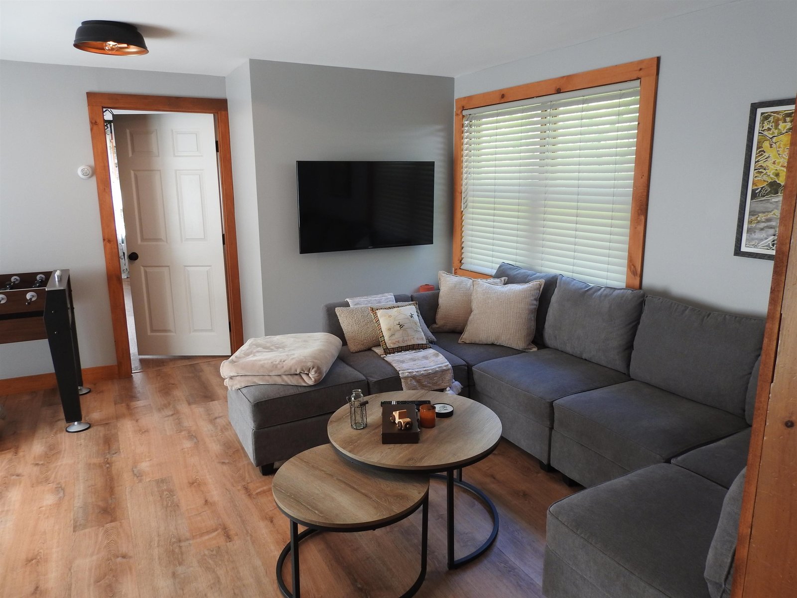 Looking towards kitchen from living room