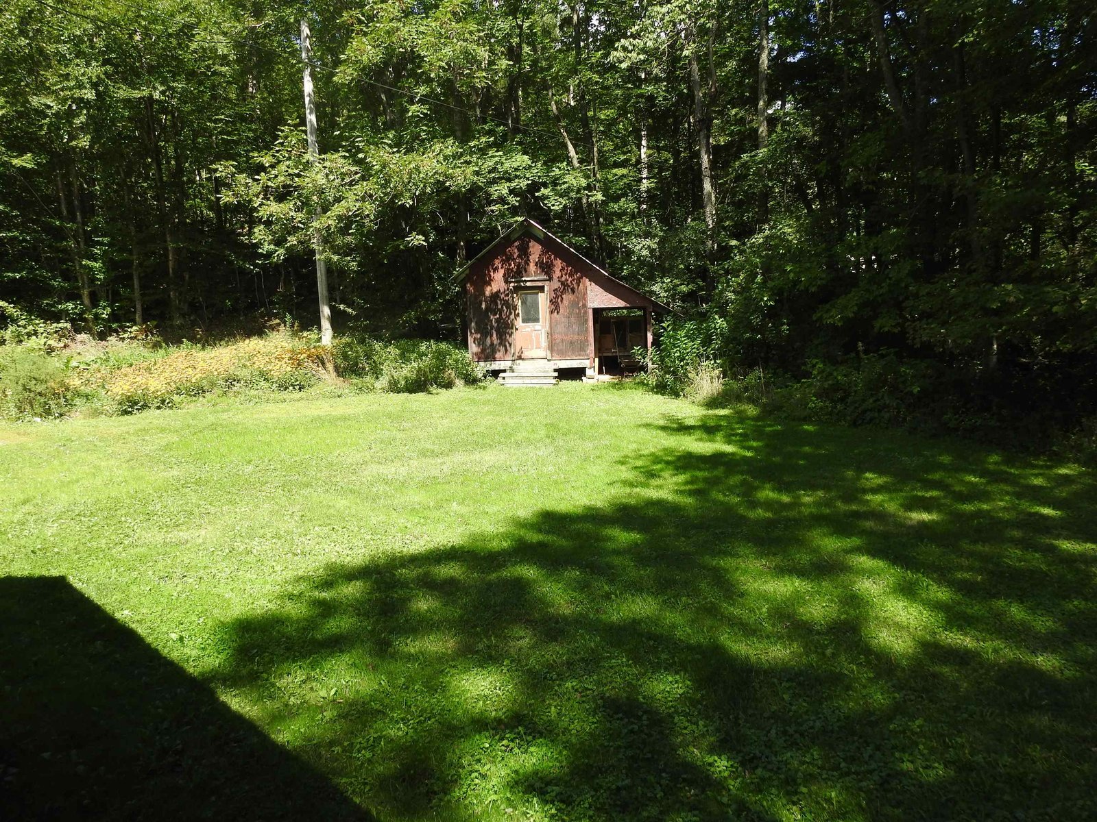 Playhouse on lower lawn