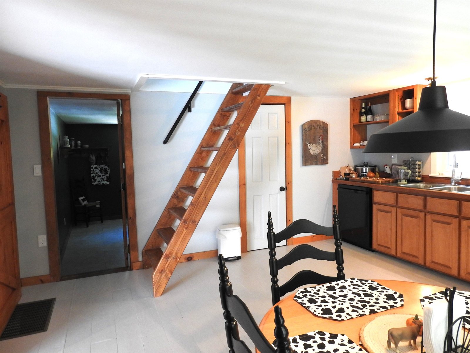 Looking towards living room