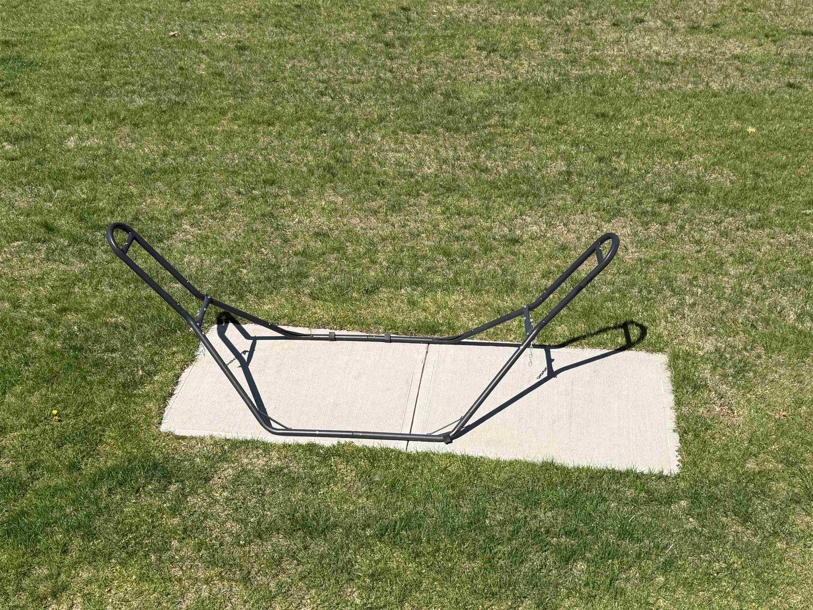 Grill pad off deck