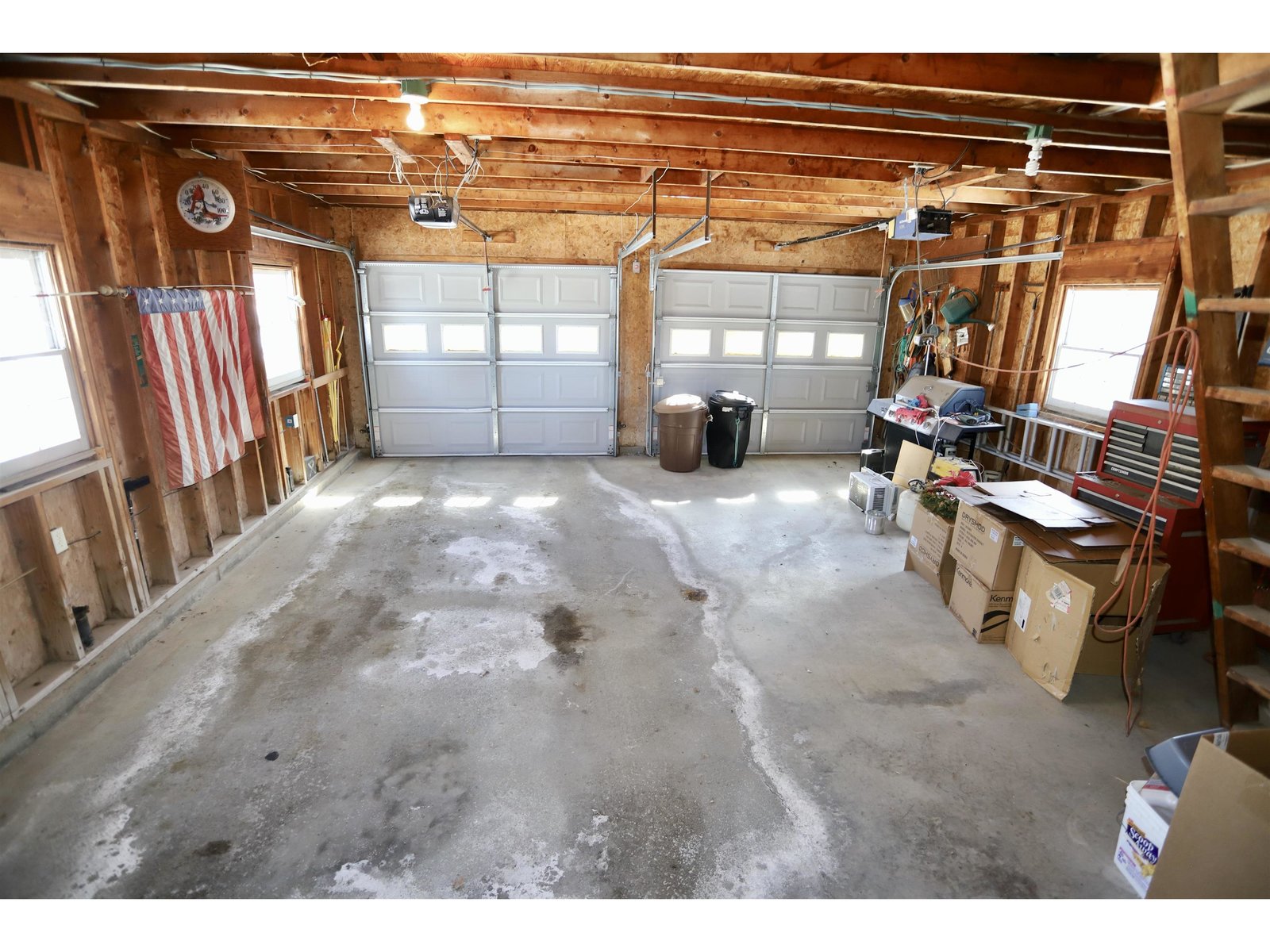2 Car Attached Garage
