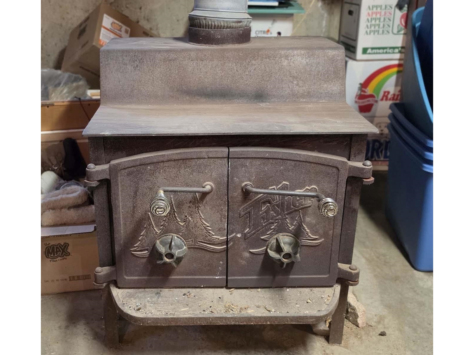 Basement Wood Stove
