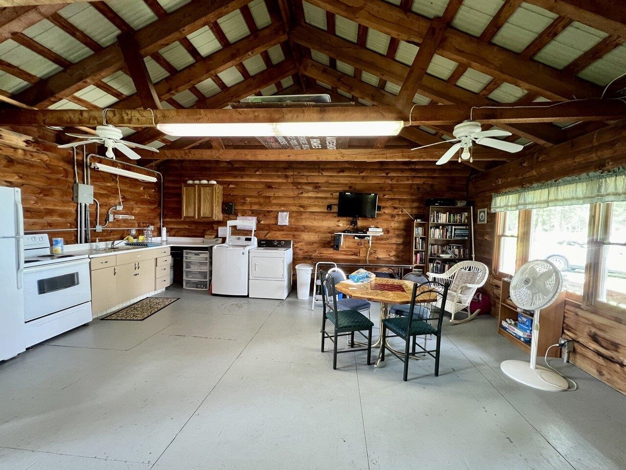 Kitchenette and laundry