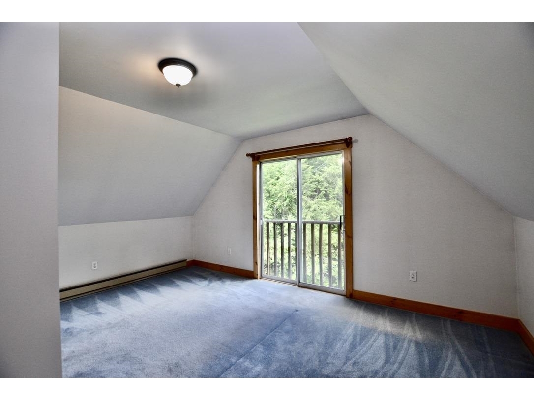 Second floor sun filled bedroom