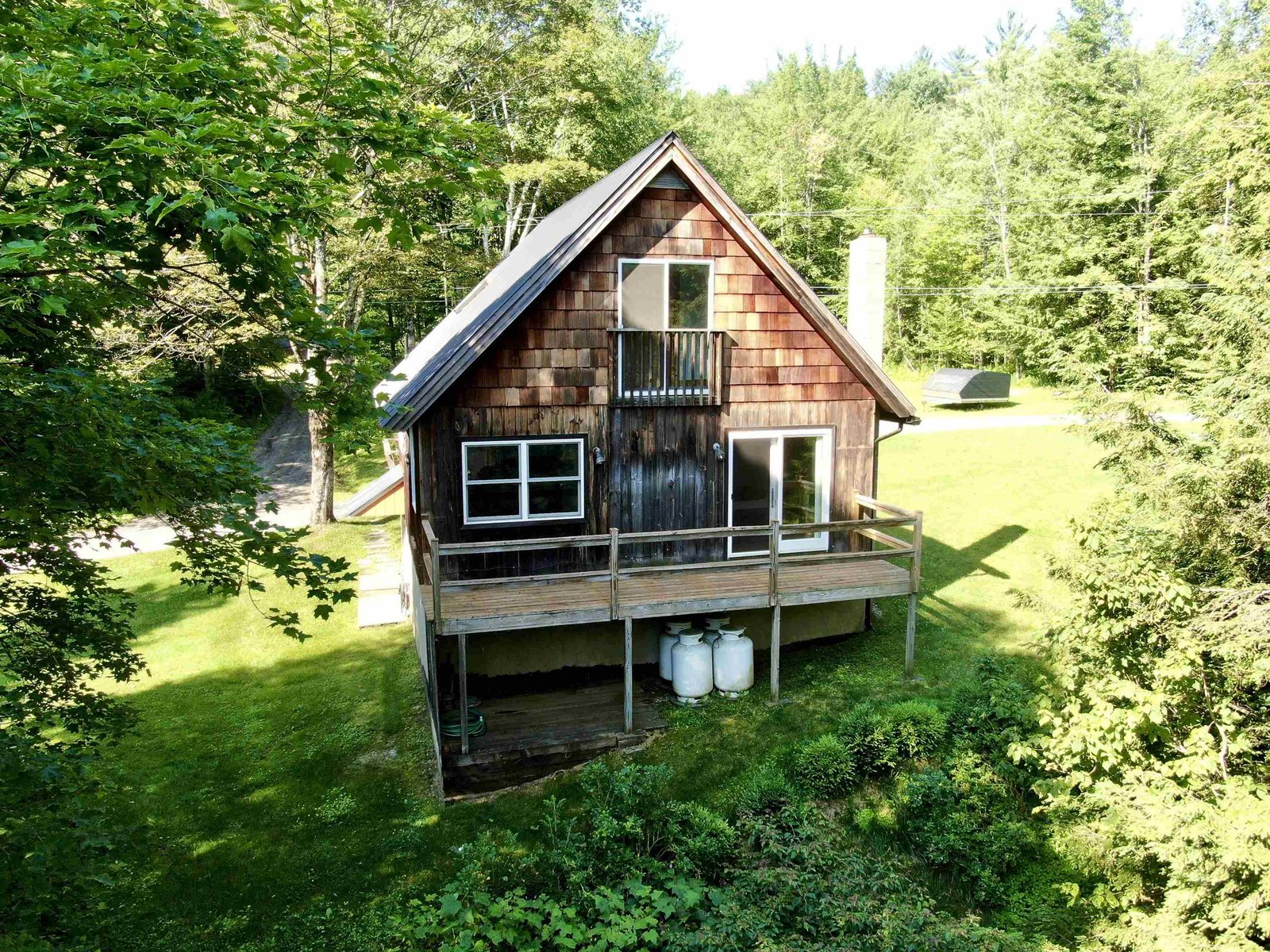 Delightful back deck
