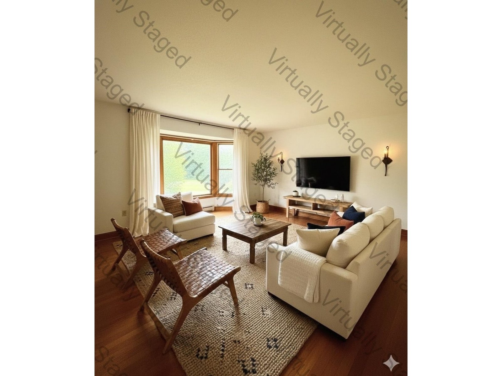 Virtually Staged - Living Room