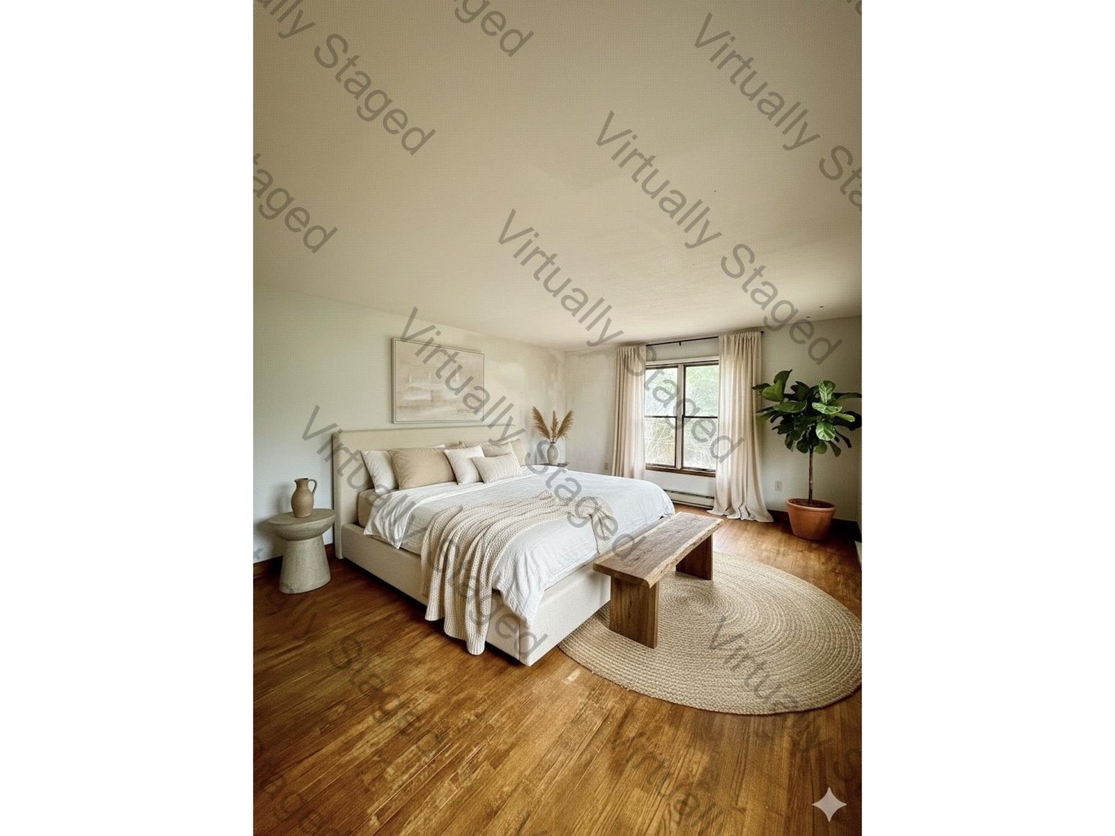 Virtually Staged - Primary Bedroom