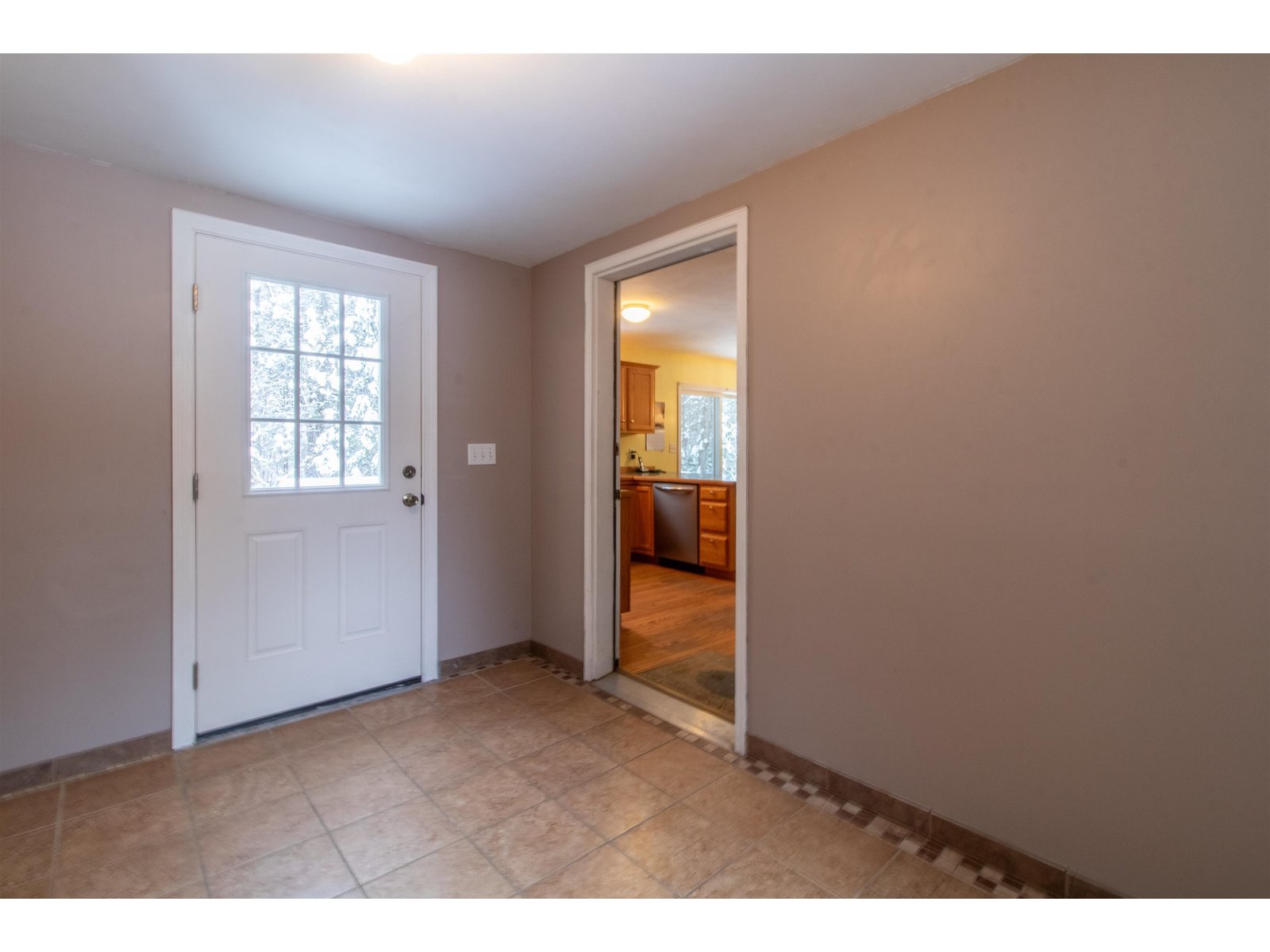 mudroom between garage and house