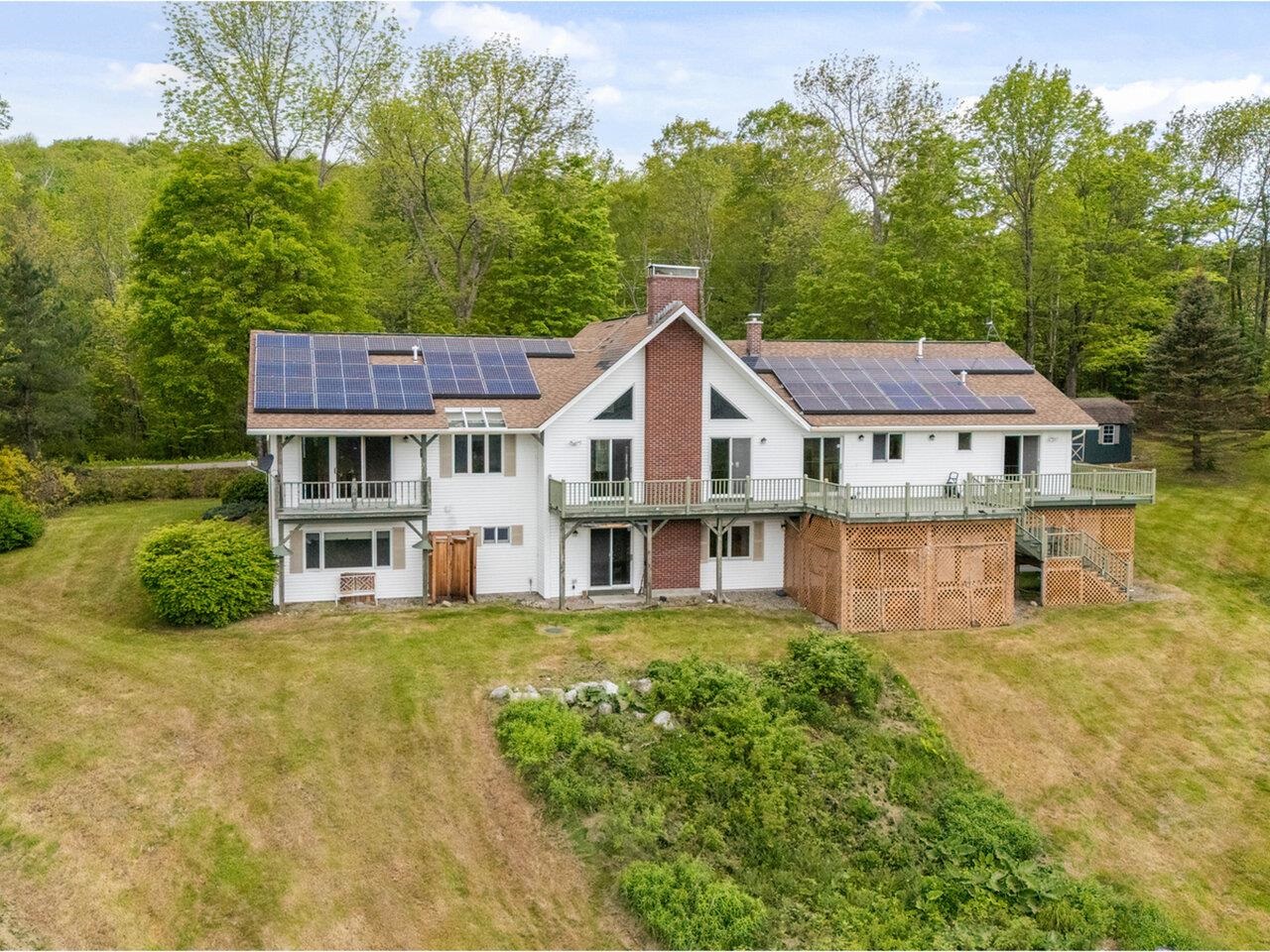 Solar panels & garden!