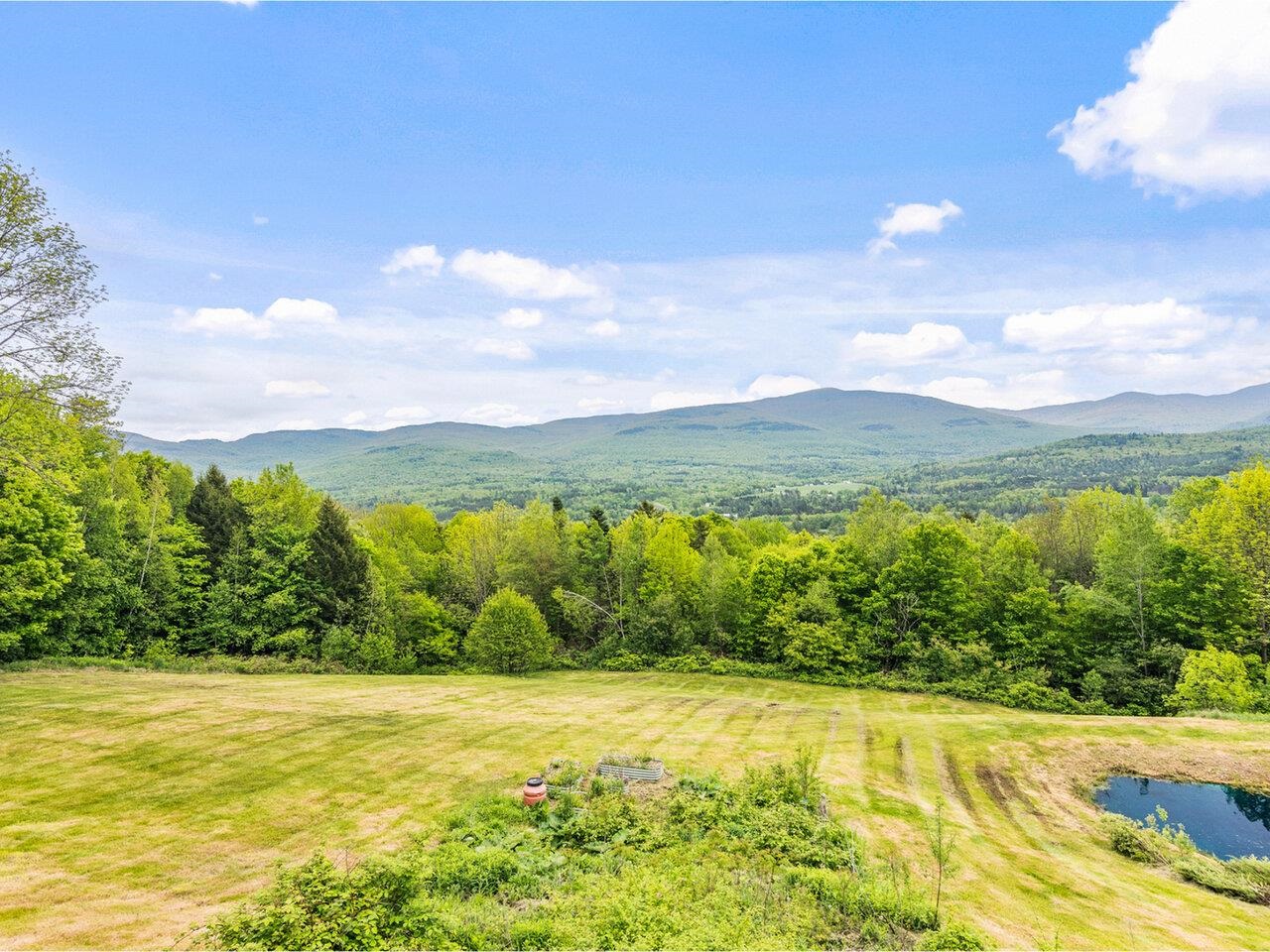 Beautiful view from the deck!