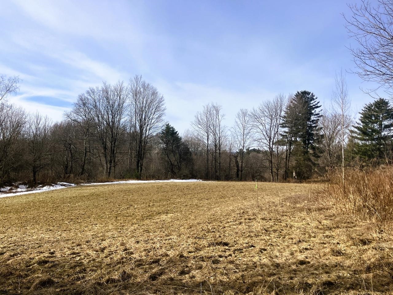Open lot, no clearing needed!