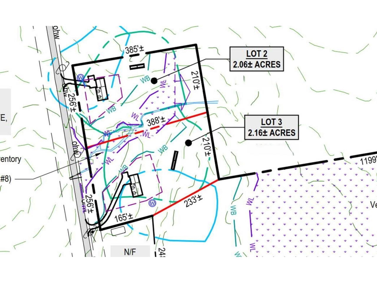 Map - 2 lots for sale