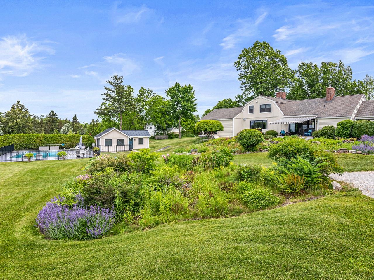 Beautiful landscaping