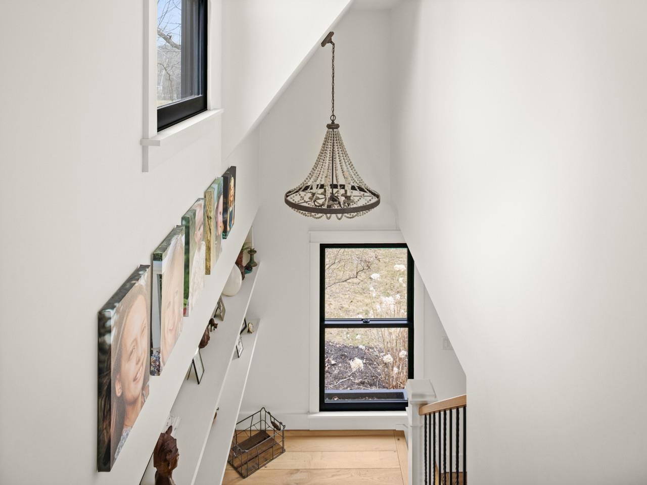 Light in stairway