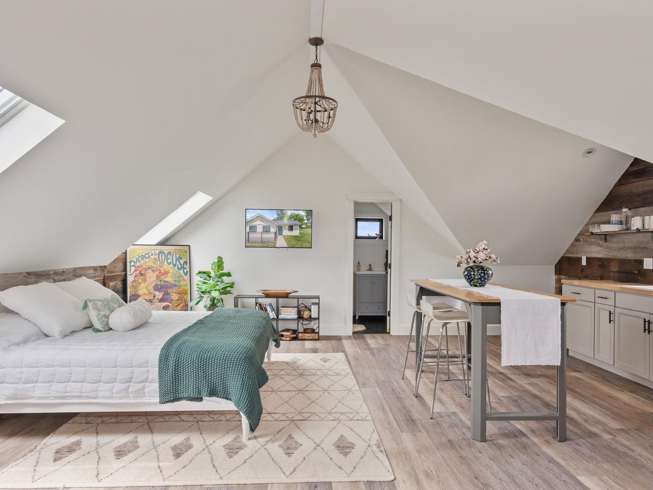 Loft above garage/barn