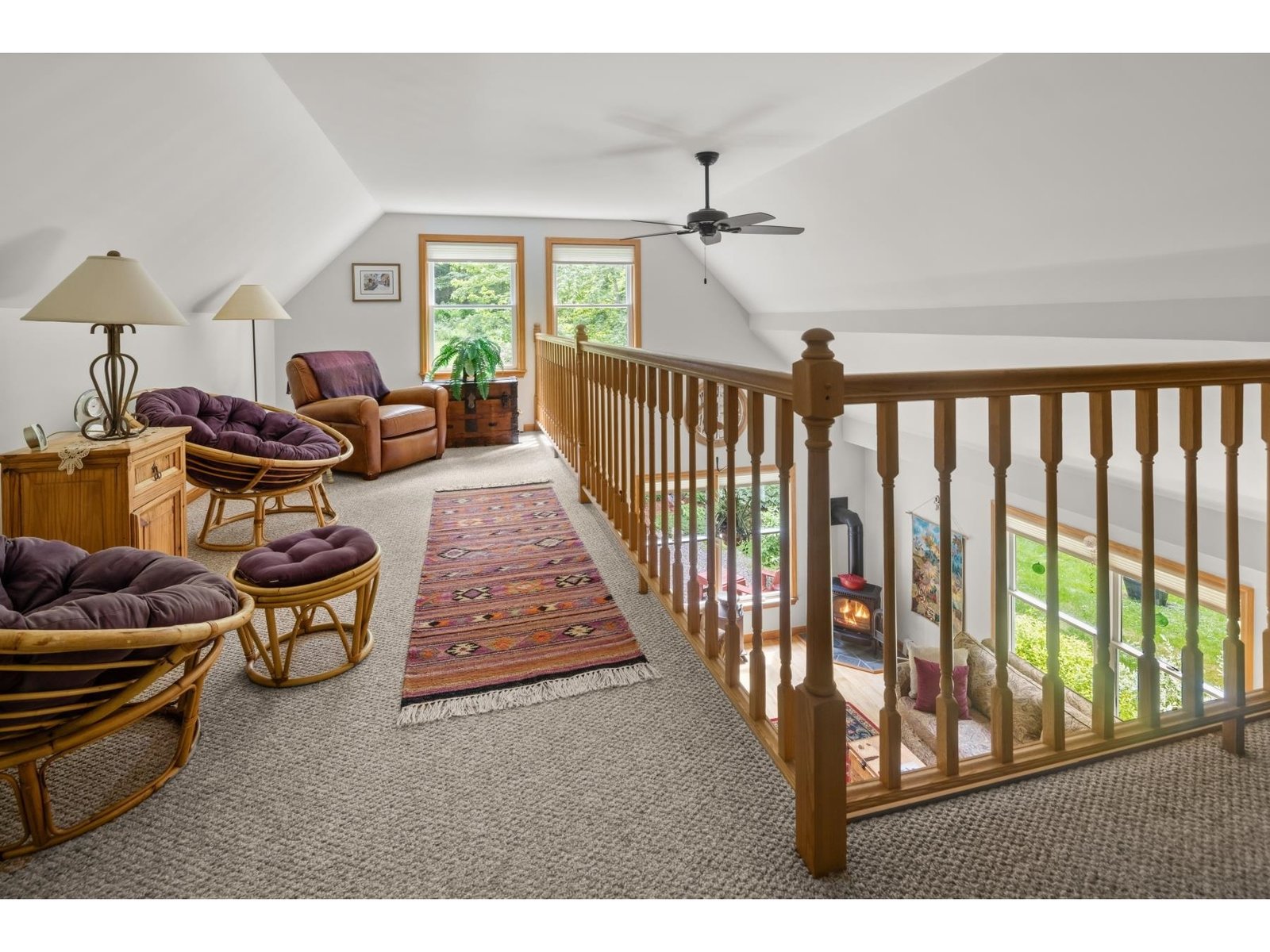 Upper level den/office/playroom