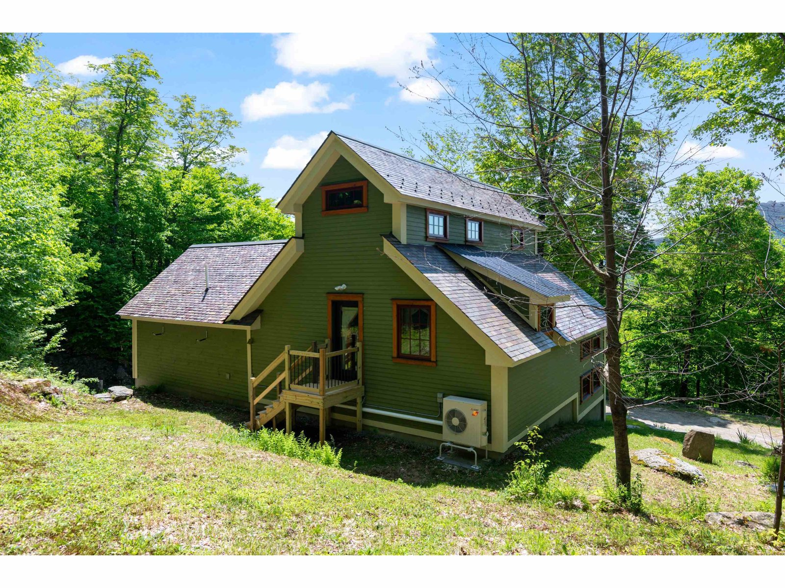 Back of the home