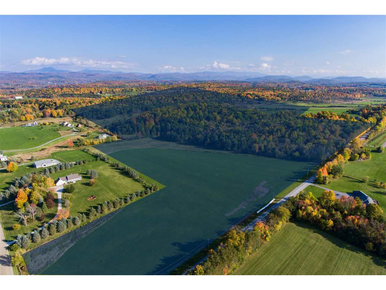 180+ degree views to the Green Mountains