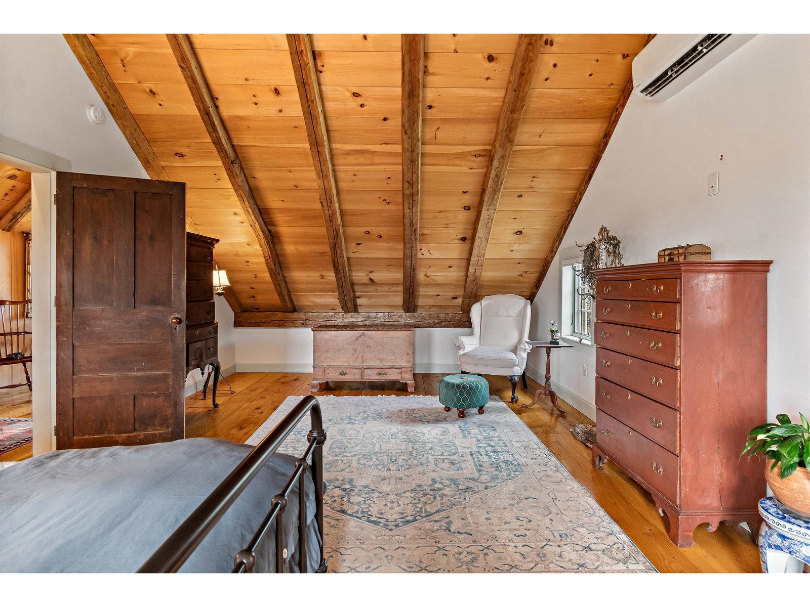 Second Floor: Primary Suite With Ash Hardwood Floors