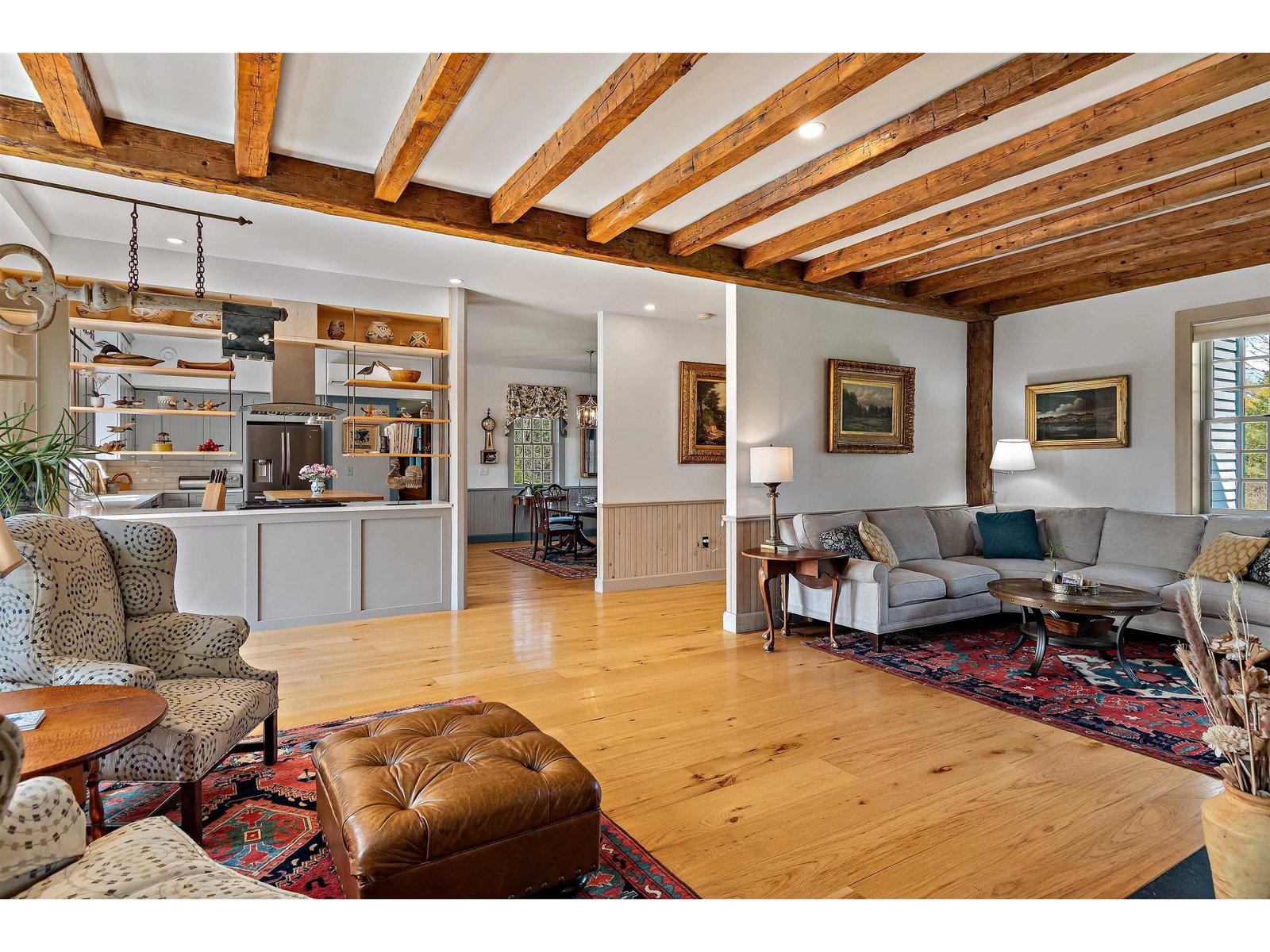 Shelburne Farms Derived Hickory Hardwood Floors