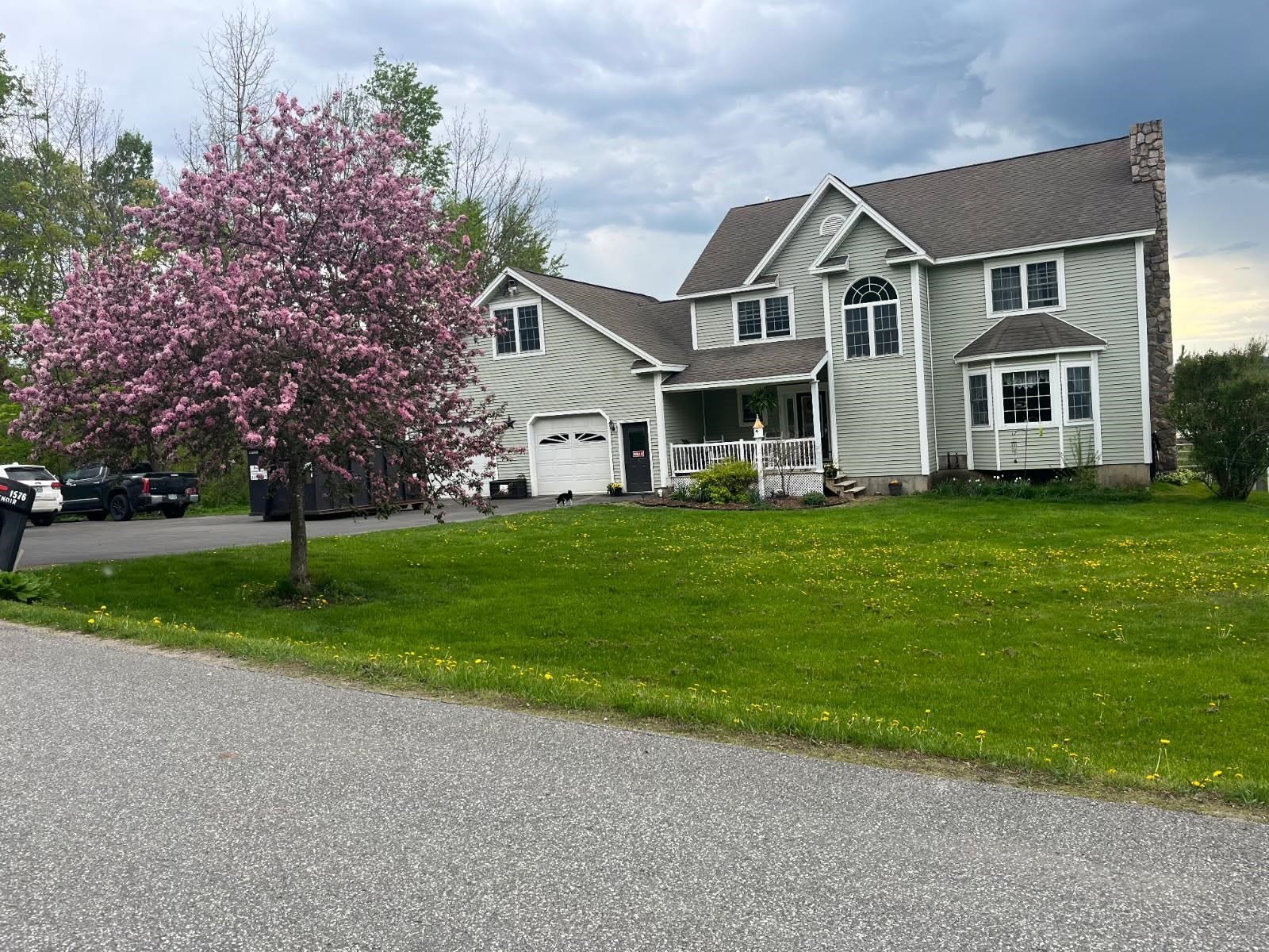 Crab Apple Trees in Bloom