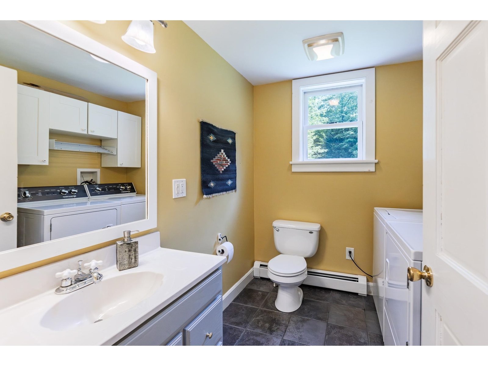 1st Floor Half Bath & Laundry