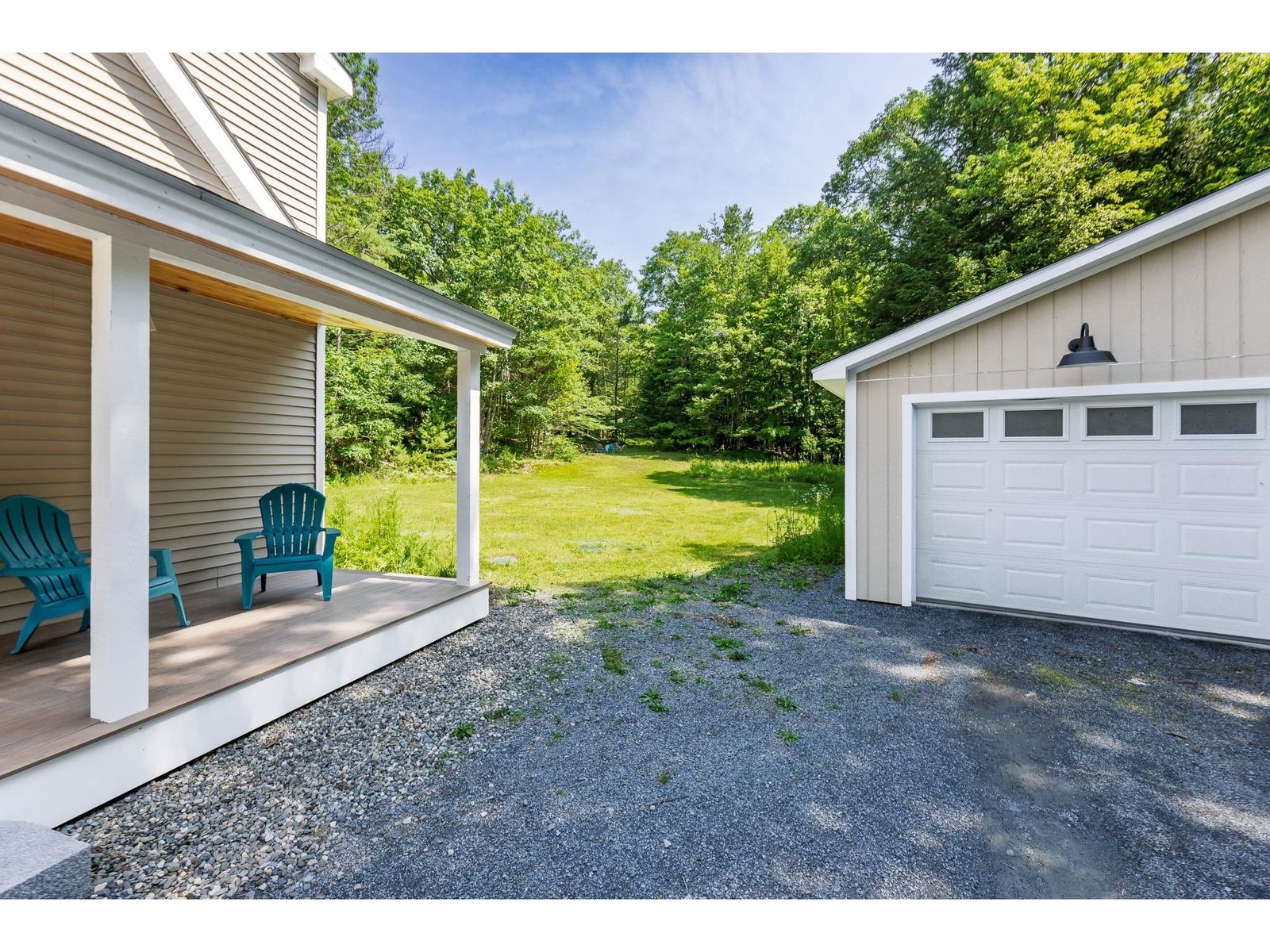 Amazing Outdoor Deck and Newly Built 2 Car Garage