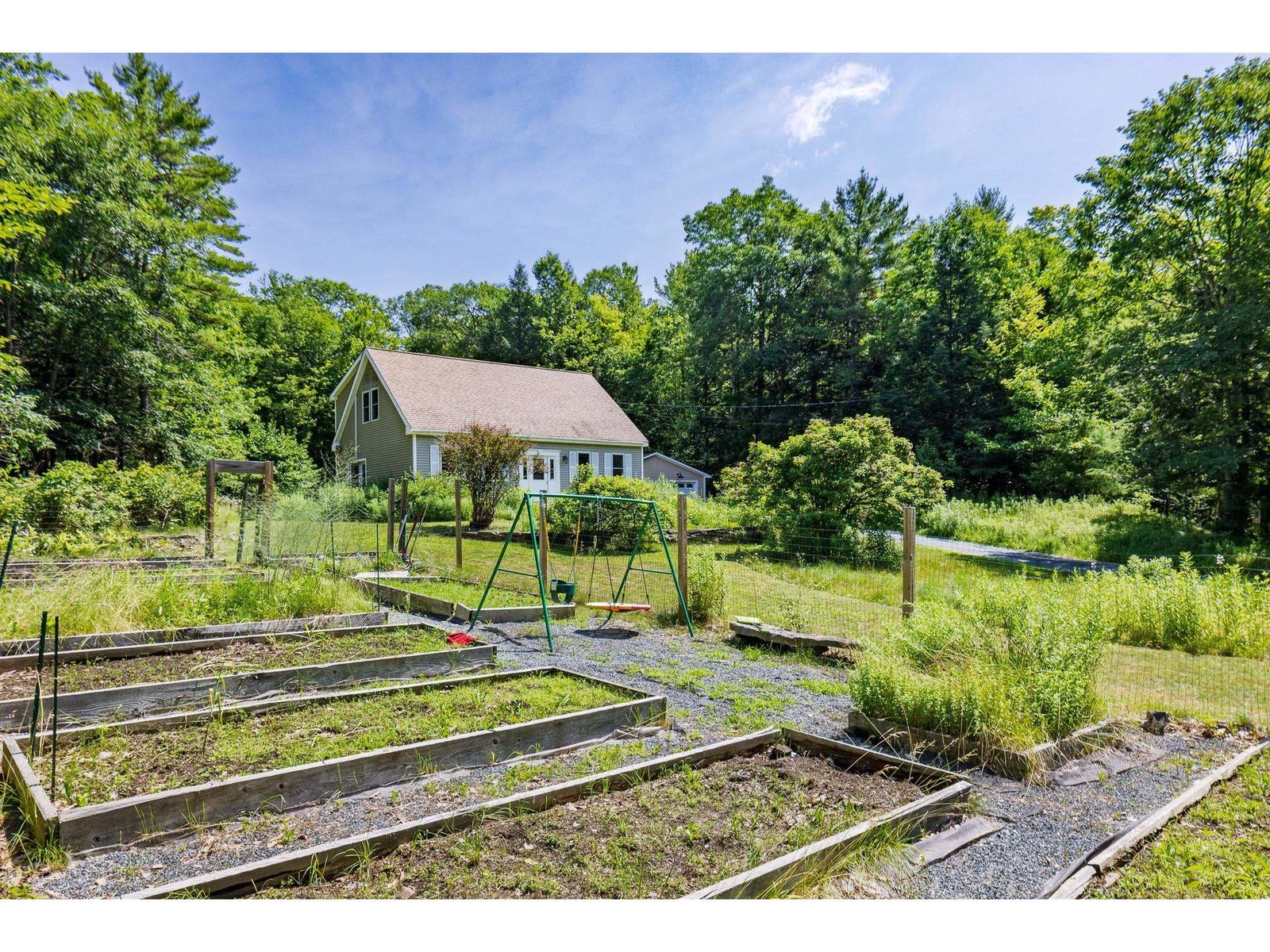 Massive Fenced in Garden Space