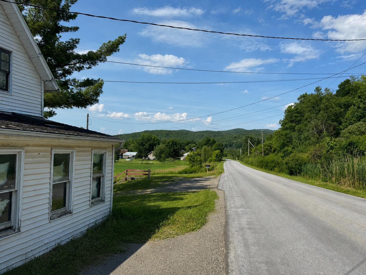 From Road looking toward Rt 118