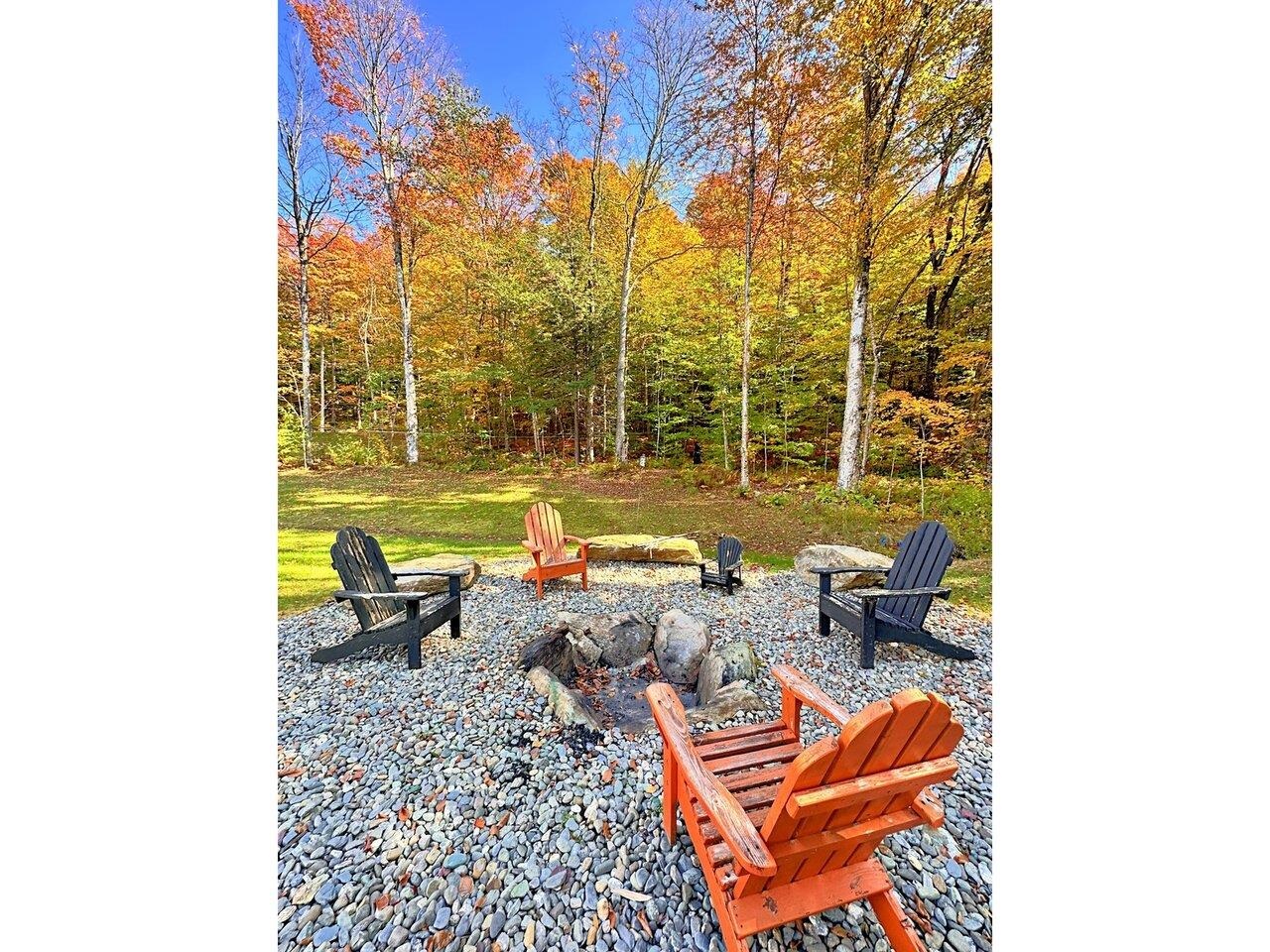 Fire Pit in Fall!