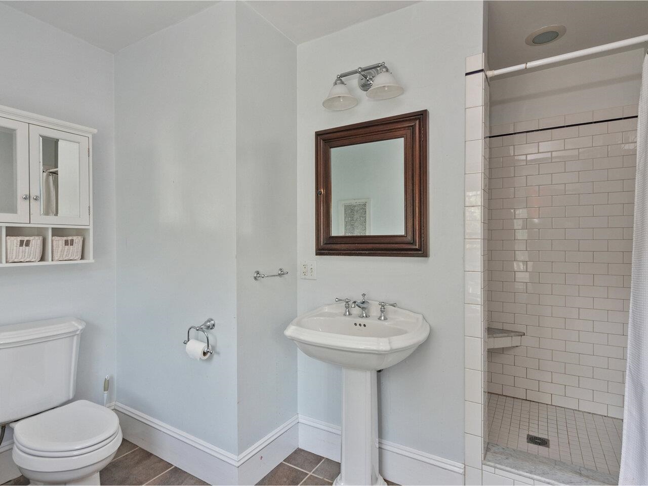 Second floor primary bathroom